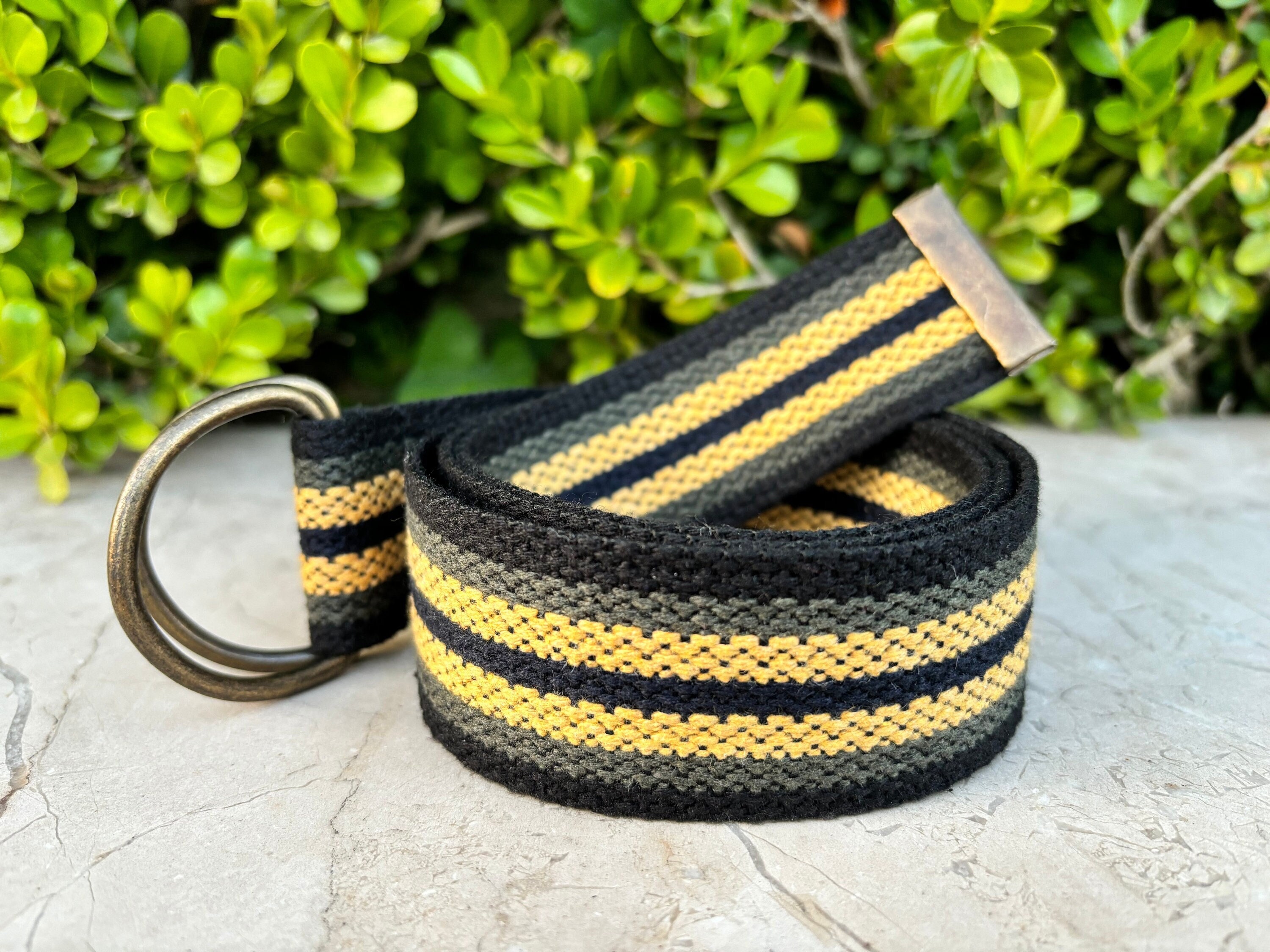 9761 D Ring Canvas Belt, 1.5\