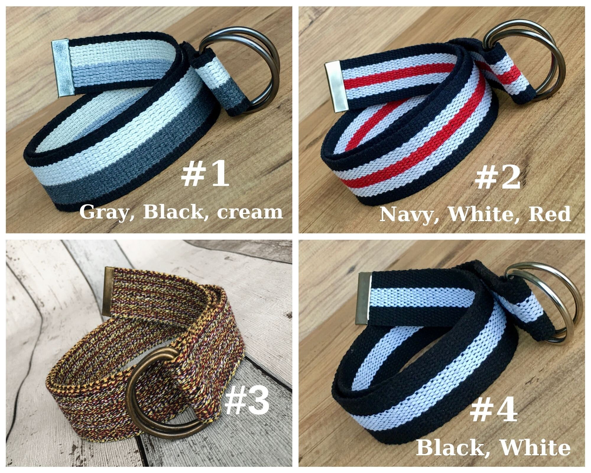 Webbing 1.5 Inch Heavy Duty Cotton Webbing Double-sided Stripes Strap  Webbing Fabric for Shoulder Bag Purse Dog Leash by the Yard 