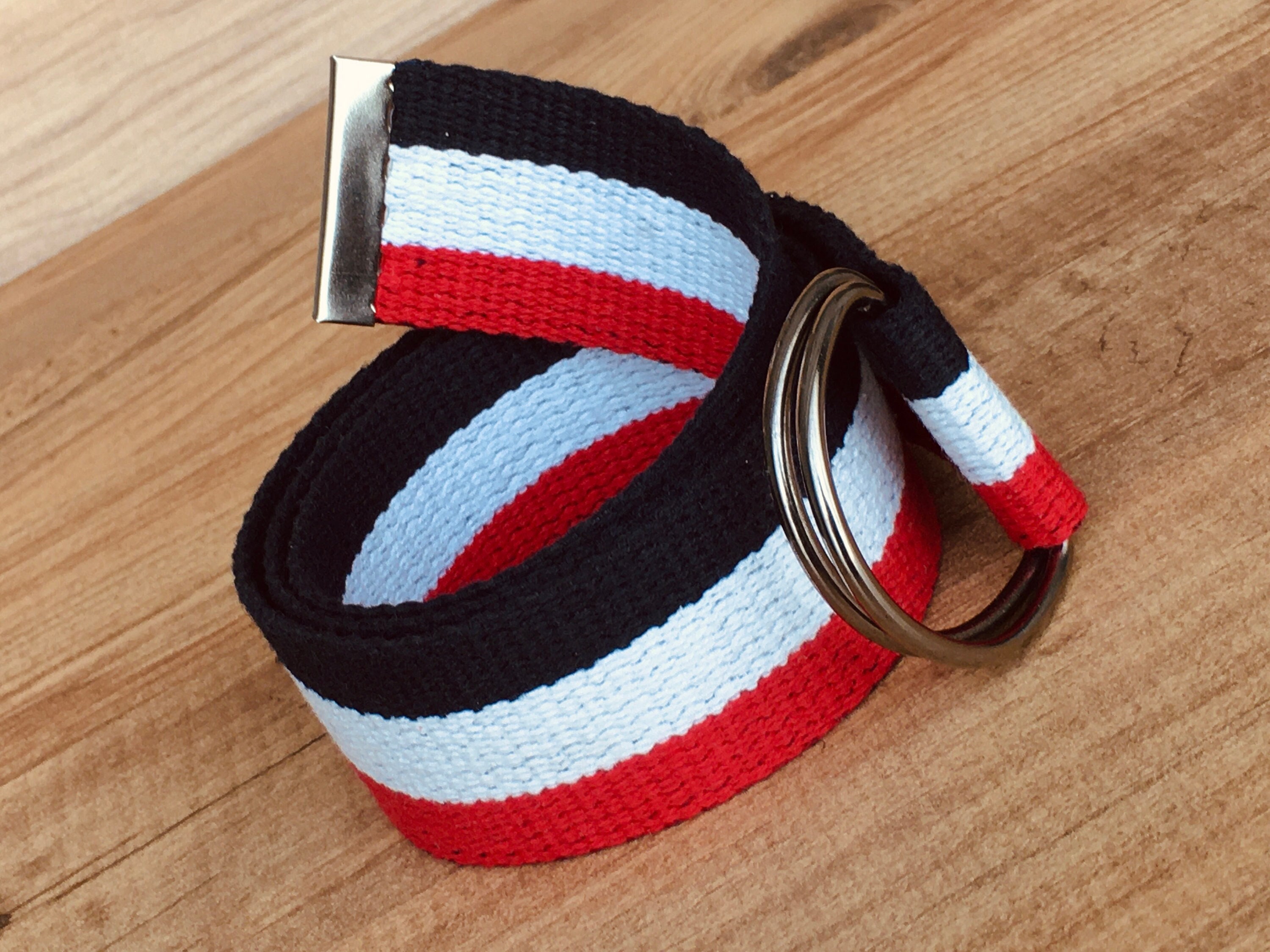 Canvas Belt Off White Belt Red White Off White Belt Red And White