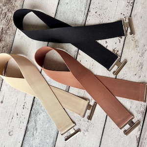1.5&quot;Elastic Waist Belt, Wide Belt for Women, Stretch Waist Belt for Women, Vegan Fashion Accessories,Belts, Gift for Him