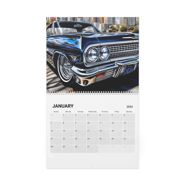 Lowrider Calendar Etsy
