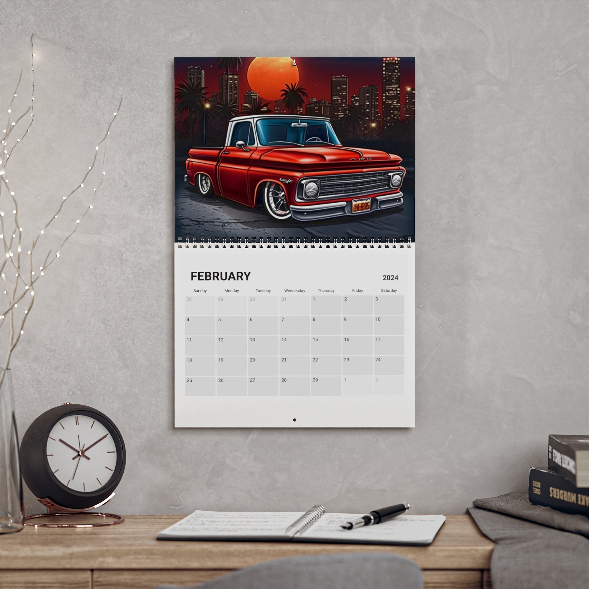 Lowrider Art Chevrolet C10 Pickup Truck Chevy Low Rider Artwork 2024
