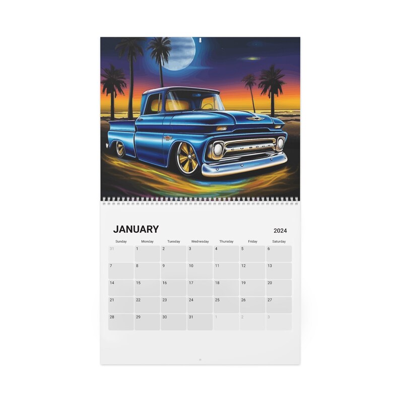 Lowrider Art Chevrolet C10 Pickup Truck Chevy Low Rider Artwork 2024