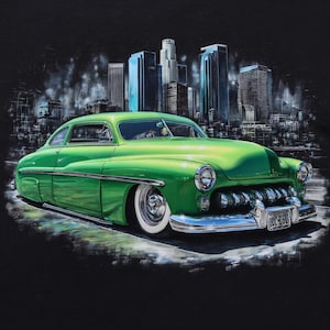 Green Mercury Eight Lowrider Bomb Art Low Rider Wall Poster Artwork Printable Digital Download svg png jpg pdf