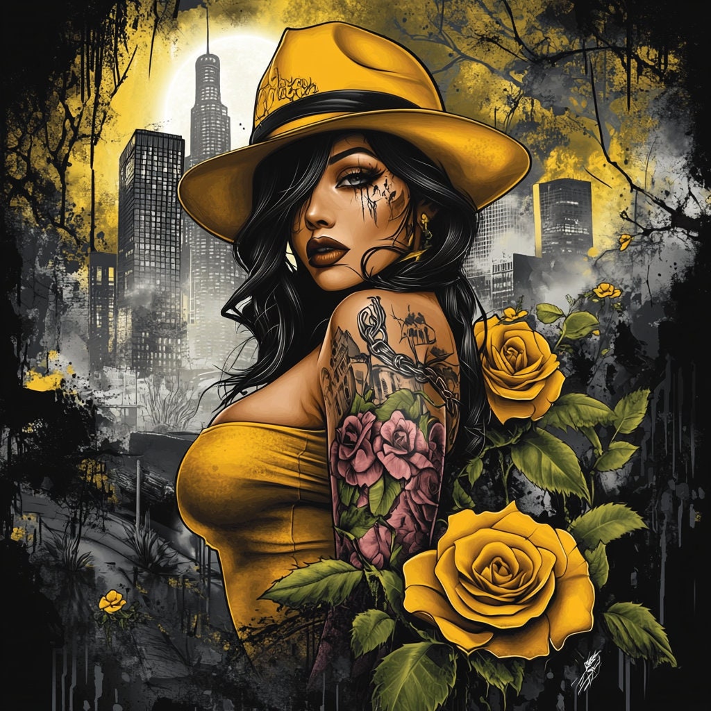 チカーノ ギャング / graphic poster Chicano posters - Etsy 日本