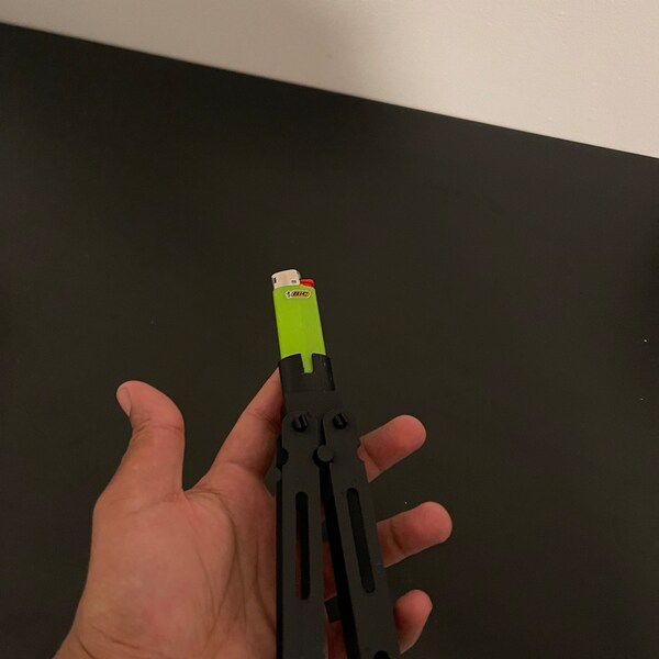 Balisong Trainer 3d Printed Etsy