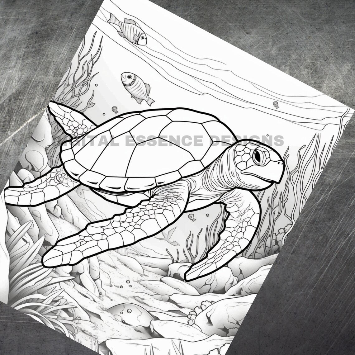 Ocean Animals Coloring Pages | Printable Ocean Animals Coloring Sheets