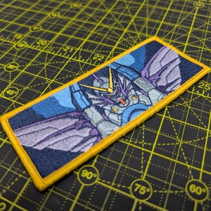 Mermaid Gundam Embroidered Velcro Patch