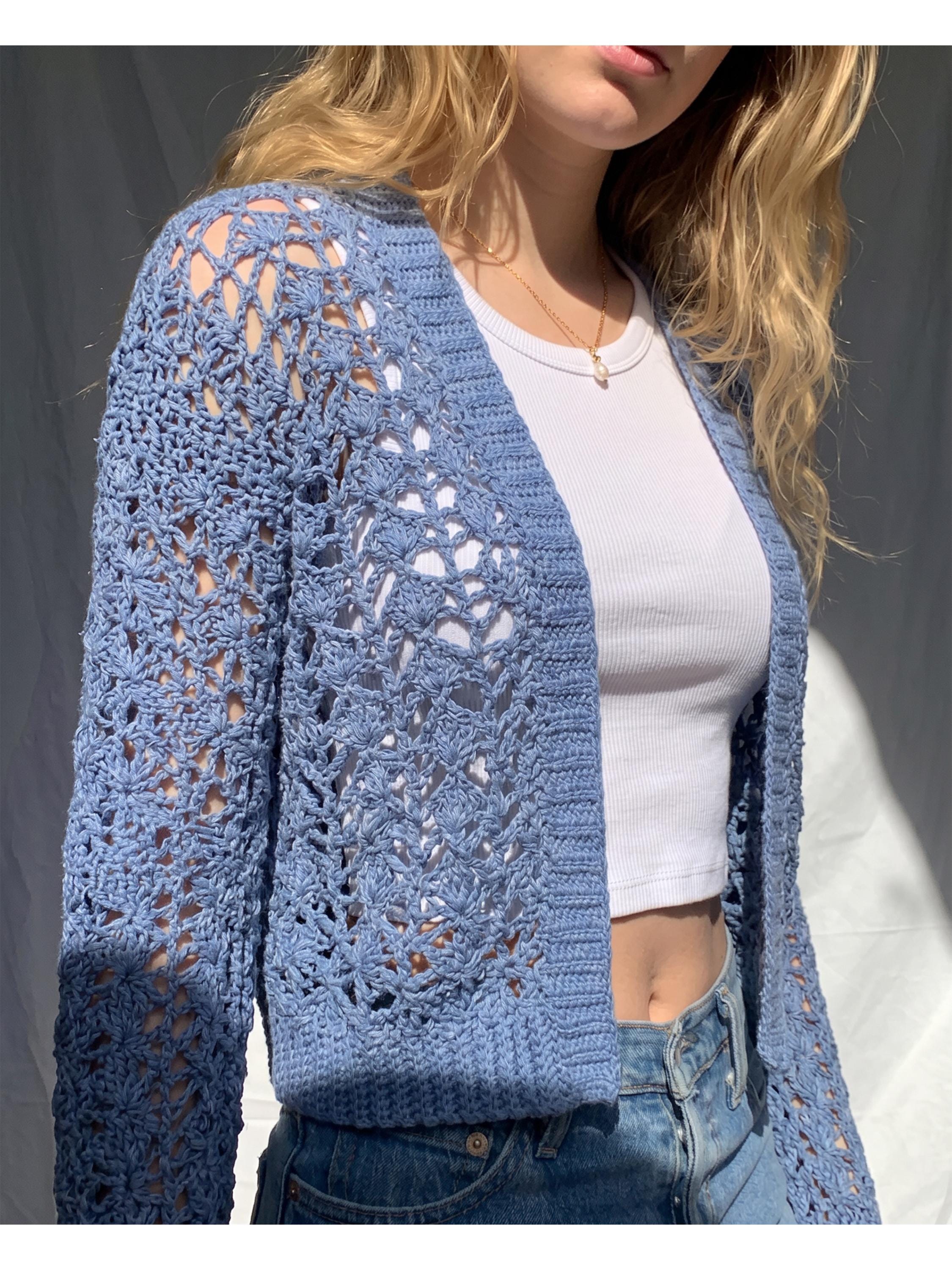 Shell Stitch Summer Cardigan