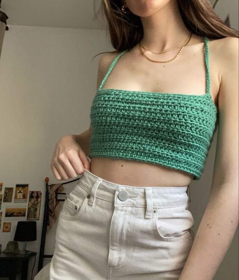 Easy Crochet Top Pattern PDF Etsy