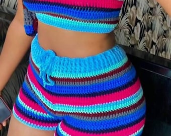Crochet Shorts Pattern, Beach Mini Short Crochet Pattern, Famous Crochet Short, Written Crochet Pattern