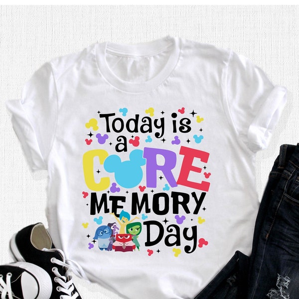 Today Is A Core Memory Day T-Shirt, Disney Inspired Trip Tee, Inside Out Friends Tee, Mickey Ear Magical Vacation Gift, Inside Out Pixar Tee