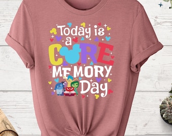Today Is A Core Memory Day T-Shirt, Disney Inspired Trip Tee, Inside Out Friends Tee, Mickey Ear Magical Vacation Gift, Inside Out Pixar Tee
