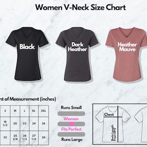 a women's v - neck t - shirt with the words women v -