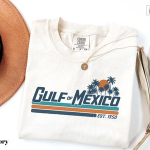 Chemise Comfort Colors® Golfe du Mexique, Golfe du Mexique, Chemise subtile anti-atout, T-shirt Mexique cadeau pour amoureux du Mexique, Golfe du Mexique américain