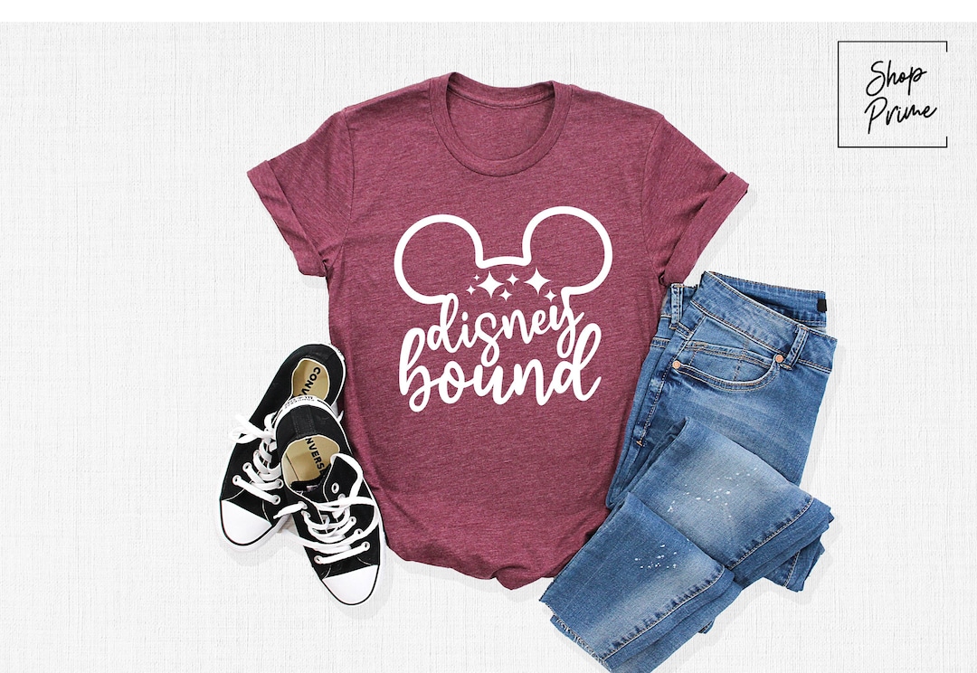 Disney Bound T-shirt, Walt Disney T-shirt, Mickey Ear Apparel, Disney ...