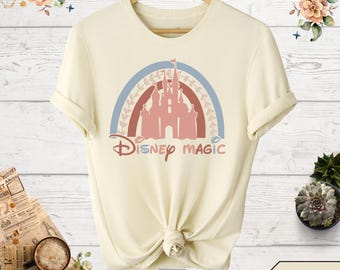 Magic Castle Shirt, Vintage Disney Magical Castle Tee, Disneyworld Matching, Magical Kingdom Shirt, Disney Magic Shirt,Princess Castle Shirt