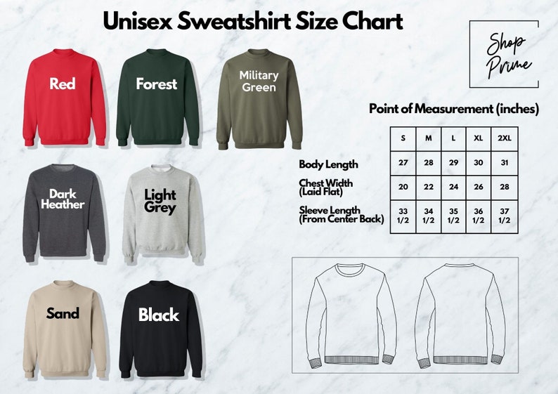 a long sleeved shirt with different font and colors