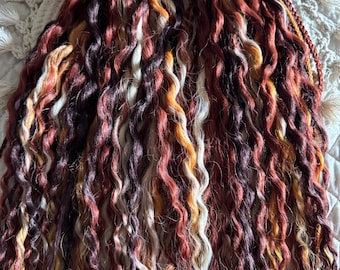 Cowboy Copper Wavy Dreads