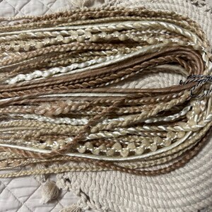Vanilla double ended braids and twists