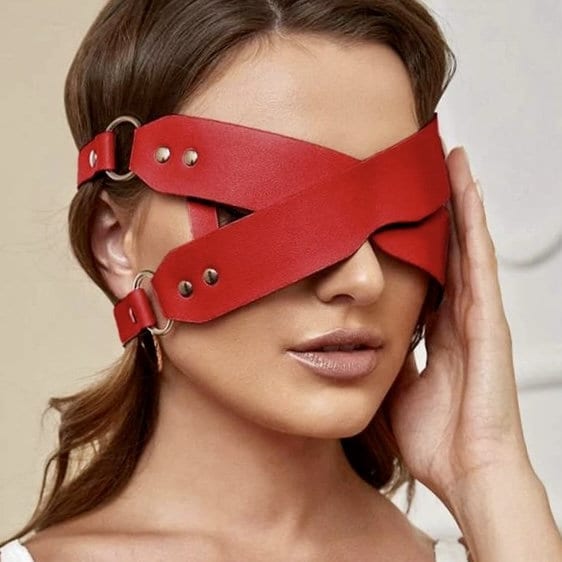Satin Blinder Eye Mask Flirt Blindfold Patch Cover Lingerie Band Ties  Costume