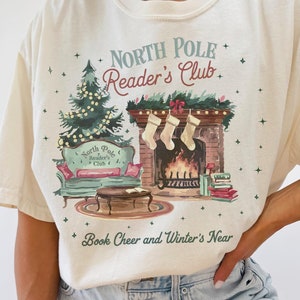All Booked for Christmas Png, Christmas Books Png, Book Lovers Png, Christmas Teacher Png, Librarian Gift Png, North Pole Readers Png