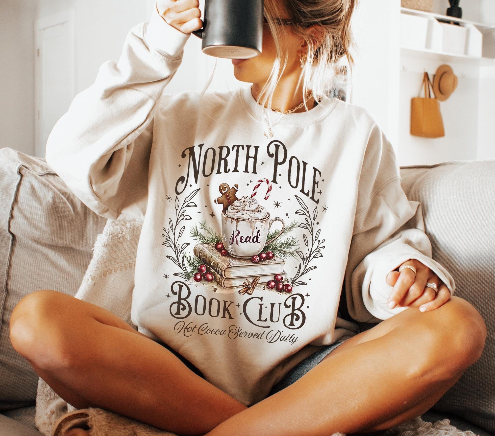 All Booked for Christmas Png, Christmas Books Png, Book Lovers Png, Christmas Teacher Png, Librarian Gift Png, North Pole Readers Png