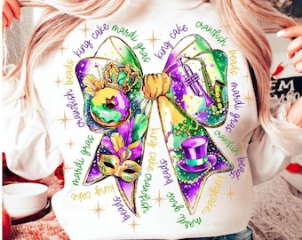 Mardi Gras Coquette Png, Mardi Gras Vibes Png, Mardi Gras, Fat Tuesday Png, Mardi Gras Png, Louisiana Sublimation Design, Digital File