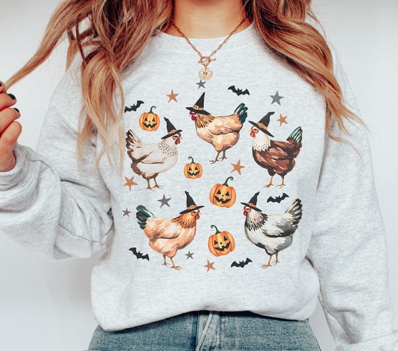 Chick or Treat png Halloween Chickens png Autumn Png Sublimation Pumpkin Png Fall Chicken Halloween Animals png Support Your Local coven png