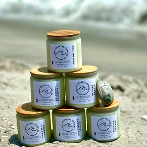 Wildwood Boardwalk Citrus Teak Coastal Candle Eco-Friendly Sustainable Soy Wax Grapefruit & Orange Uplifting Aromatherapy Natural Home Aroma image 7