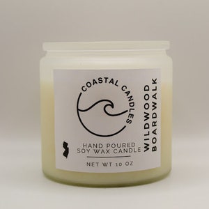 Wildwood Boardwalk Citrus Teak Coastal Candle Eco-Friendly Sustainable Soy Wax Grapefruit & Orange Uplifting Aromatherapy Natural Home Aroma image 2