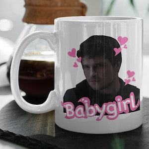 Baby Girl  Josh Hutcherson Funny Mug  Hutcherson Meme  Peeta Mellark  Whistle Meme Gift  Gift For Women and Men, 11oz Ceramic Mug Gift