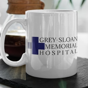 Grey Sloan Memorial Hospital  Grey&#39;s Anatomy TV Show  Cute Funny  Grey&#39;s Fan Gift  Doctor Gift  Mug 11&quot; Double Sided Mug, Valentines Gift