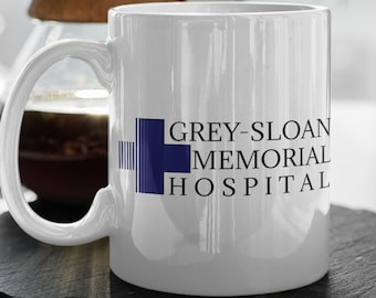 Grey Sloan Memorial Hospital  Grey's Anatomy TV Show  Cute Funny  Grey's Fan Gift  Doctor Gift  Mug 11" Double Sided Mug, Valentines Gift