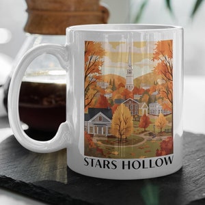 Lukes Sterne hohlen Herbst Festival Gilmore Girls Fallen Schließen Gilmore Girls Herbst EST. 1779 Herbst Becher Weiße Keramik Becher Geschenk