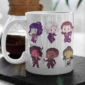 Baldur&#39;s Gate 3 Characters  Astarion Mug  Gale Mug  Karlach Mug  DnD Mug  Vampire Mug, Baldurs Gate Fan Gift, Baldurs Gate Coffee Mug