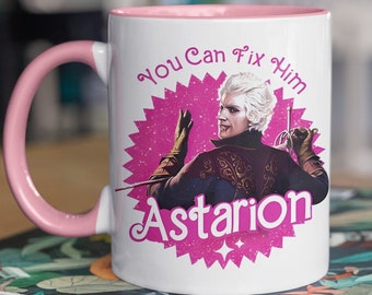 You Can Fix Him Astarion  Baldurs Gate 3 Merch  Baldurs Gate Fan Gift  Gamer Coffee Mug  Video Game   White 11 oz Mug Gift, Christmas Gift
