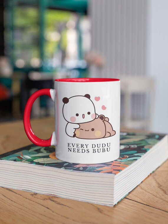 Tazza Bubu And Dudu Con Slipper – Bianca Lucida, 425g, Per Microonde E Lavastoviglie