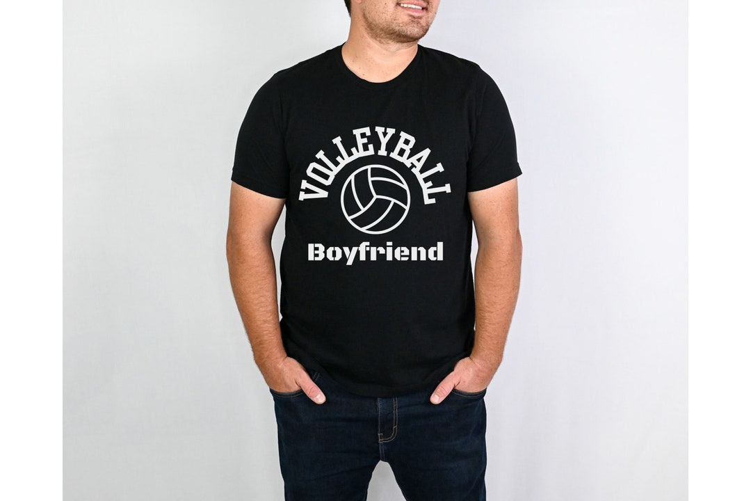 Volleyball Boyfriend Shirt, Spirit Wear Shirt, Team Shirt Volleyball