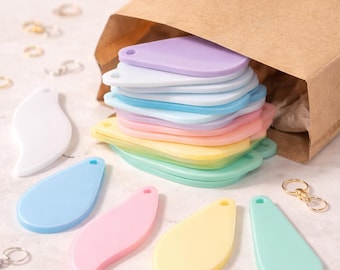 Bulk Teardrop Acrylic Earring Blanks, 120 pcs, Laser Cut Dangle Blanks, Sublimation Blanks, Jewelry Making Supply