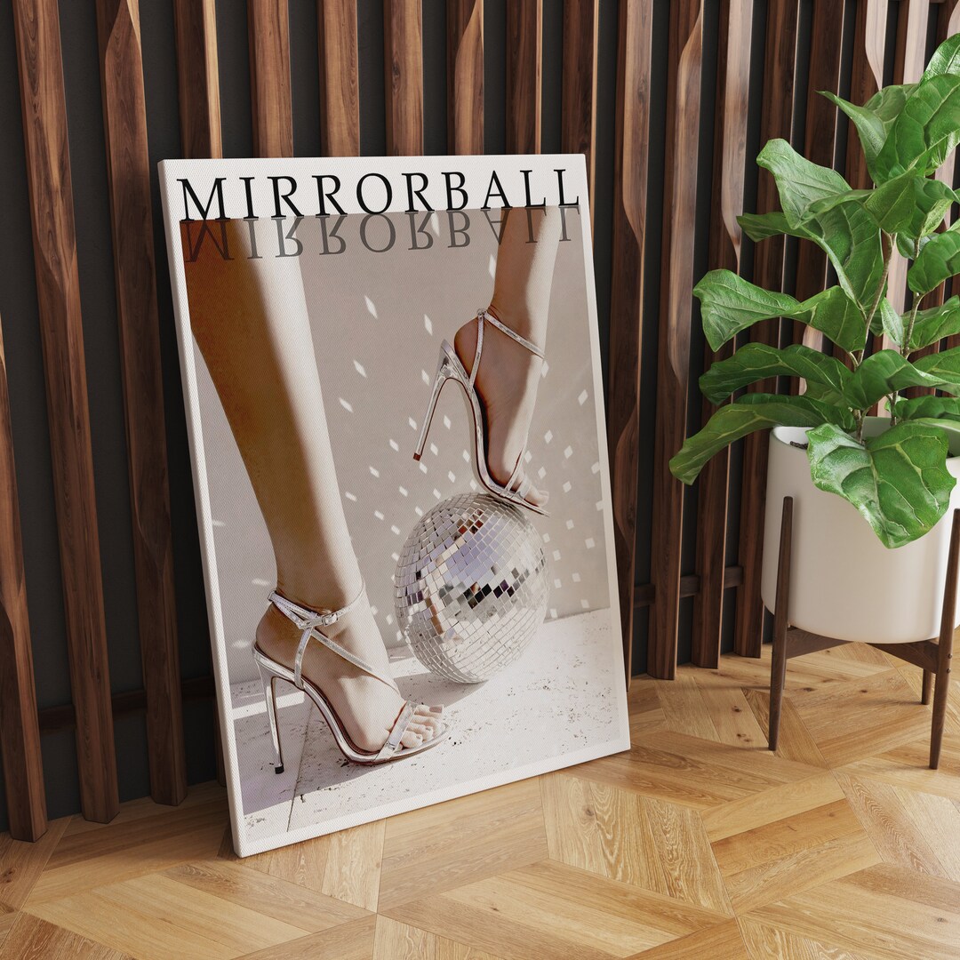 Mirrorball Print Swiftie Gift Disco Ball Print Girly Wall Etsy