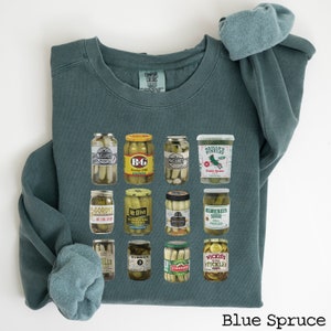 Canned pickles sweatshirt, pickles Sweatshirt, Vintage Canned Pickles Sweatshirt, Canning Season Sweatshirt, Pickle Lovers Shirt, Pickles