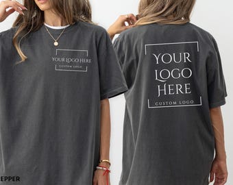 Business Logo Shirt, Personalized Company Shirt, Custom Logo Shirt, Company Logo Shirts, Personalized Logo Tshirt, Custom Brand Shirt, Logo