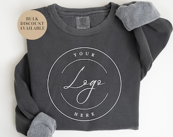 Custom Logo Sweatshirt, Small business sweatshirt, Business Logo Sweater, Custom School Logo Shirt, Business Logo Shirt, Custom Brand Shirt