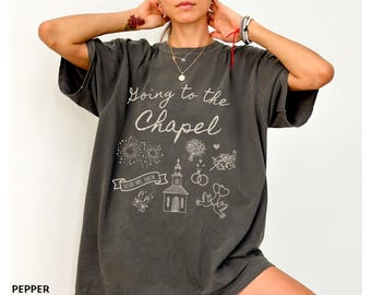 Personalized Bride Shirt, Bachelorette Shirts, Going to the Chapel, Engagement Gifts, Gonna Get Married, Coquette Bachelorette Party Shirts