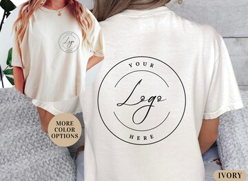 Business Logo Shirt, Personalized Company Shirt, Custom Logo Shirt, Company Logo Shirts, Personalized Logo Tshirt, Custom Brand Shirt, Logo