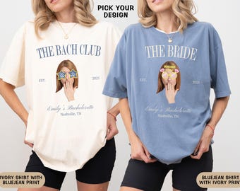 Custom Bride Shirt, Custom Bachelorette Shirt, Luxury Bachelorette Shirt, Bachelorette Party Face, Bride gifts personalized, Bridal Party