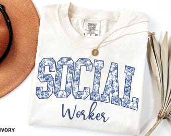 Social Worker Shirt, Social Worker Gifts, School Counselor Shirt, Therapist Shirt, MSW LSW Social Worker, Therapist Shirt for Women, School