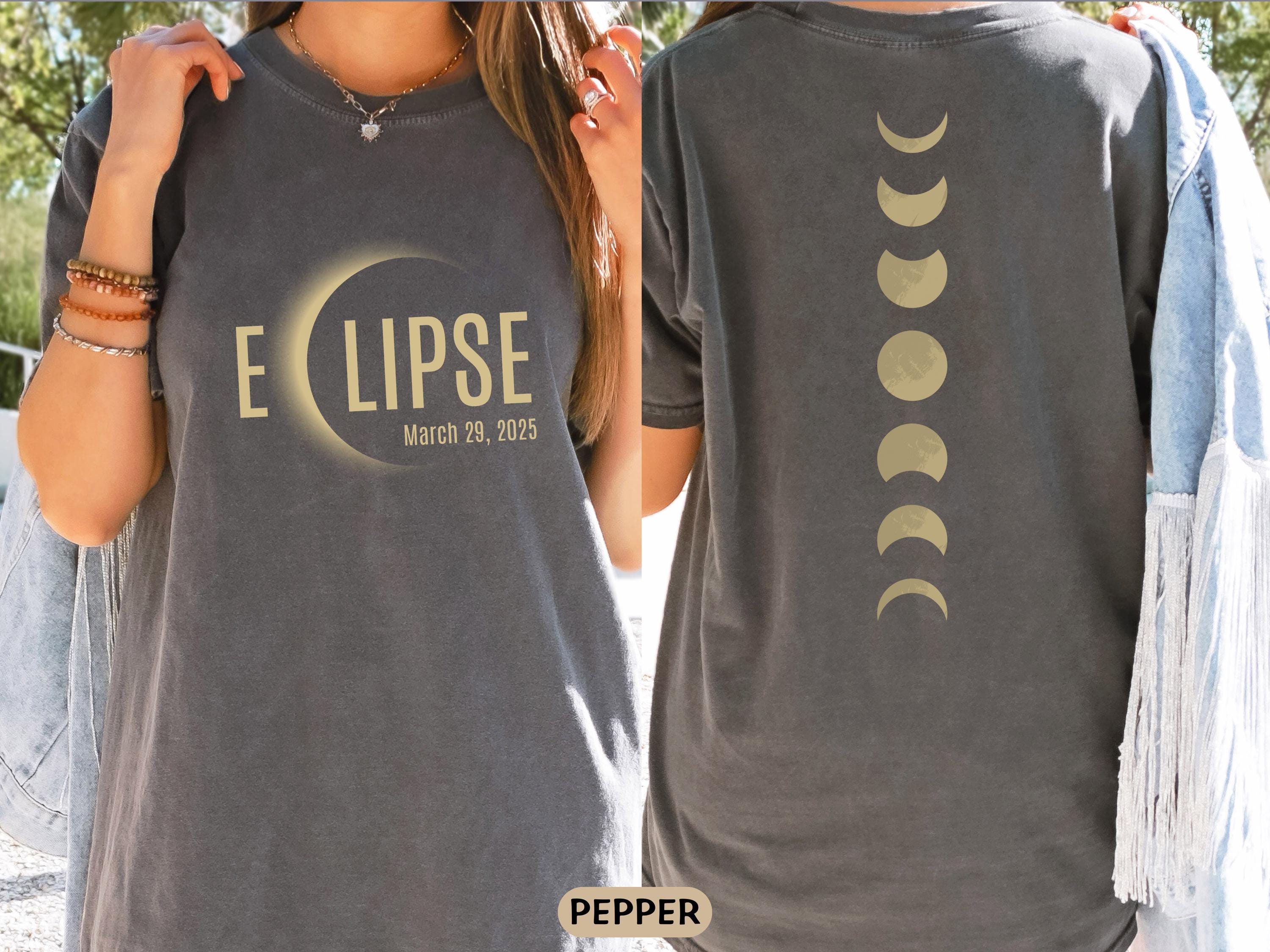 Solar Eclipse 2025 Shirt, Total Solar Eclipse Shirt, Path of Totality Solar Eclipse, Lunar Eclipse TShirt, Astronomy Shirt, Moon Phase Shirt