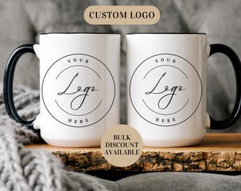 Taza personalizada con logotipo, taza con logotipo personalizado, taza personalizada a granel, tazas con logotipo personalizado, taza de agradecimiento a empleados, taza con logotipo, regalos de equipo para empleados, taza